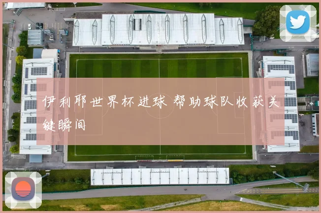 伊利耶世界杯进球 帮助球队收获关键瞬间